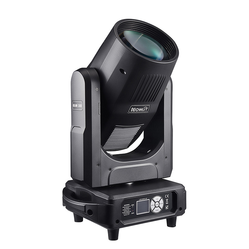 compact beam moving head with dual prism effects in small form factor