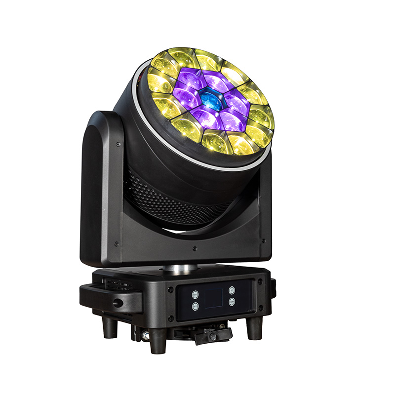 High brightness RGBW LED moving head light for stage lighting