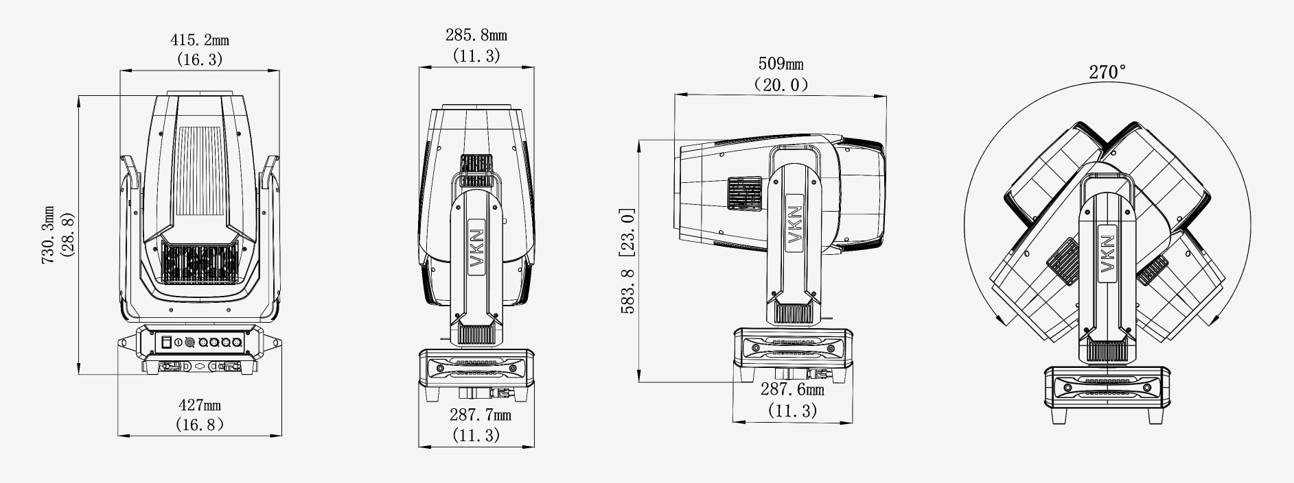 Dimensions