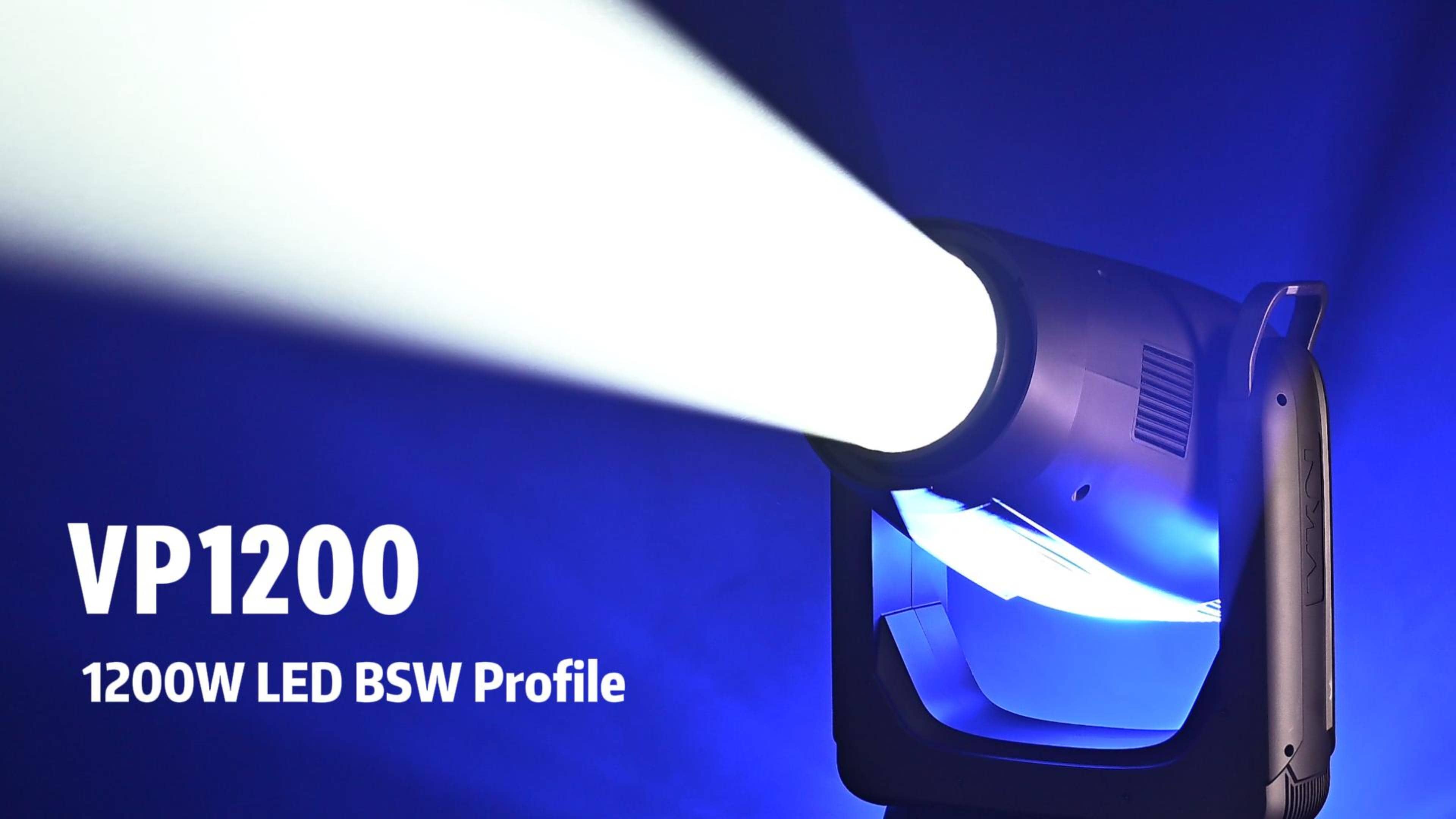 VP1200 1200W BSW Profil Hareketli Kafa